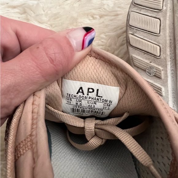 APL Women's Rose Gold Metallic TechLoom Phantom Sneakers - Picture 7 of 7